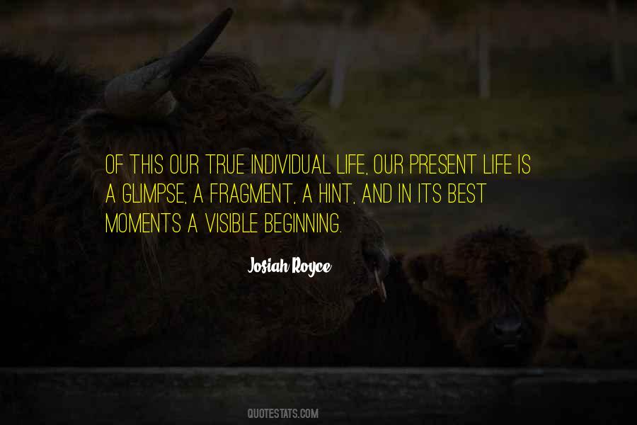 Individual Life Quotes #40998