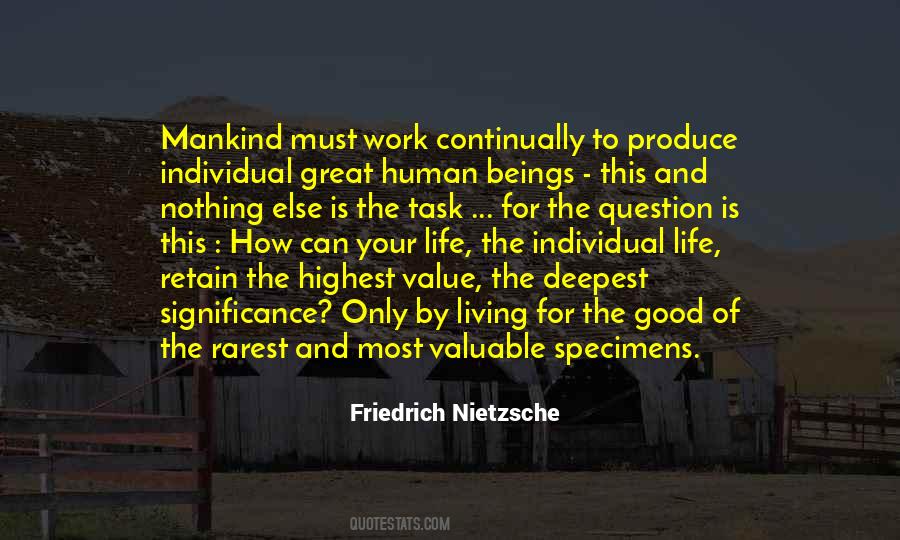 Individual Life Quotes #960510