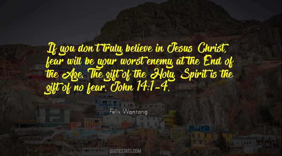 Believe Jesus Christ Quotes #614590