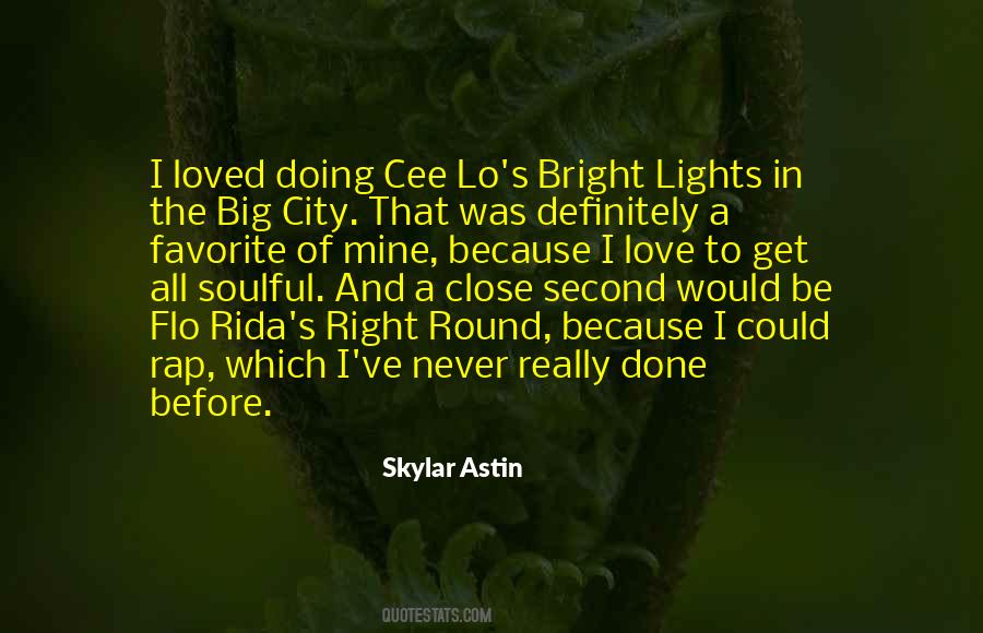 Bright Lights Big City Quotes #483386