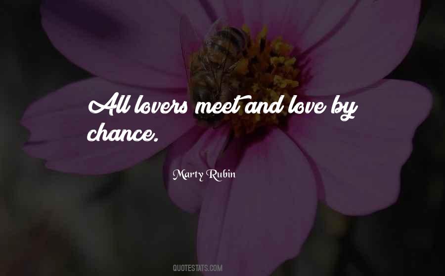 Quotes About Love By Chance #146126