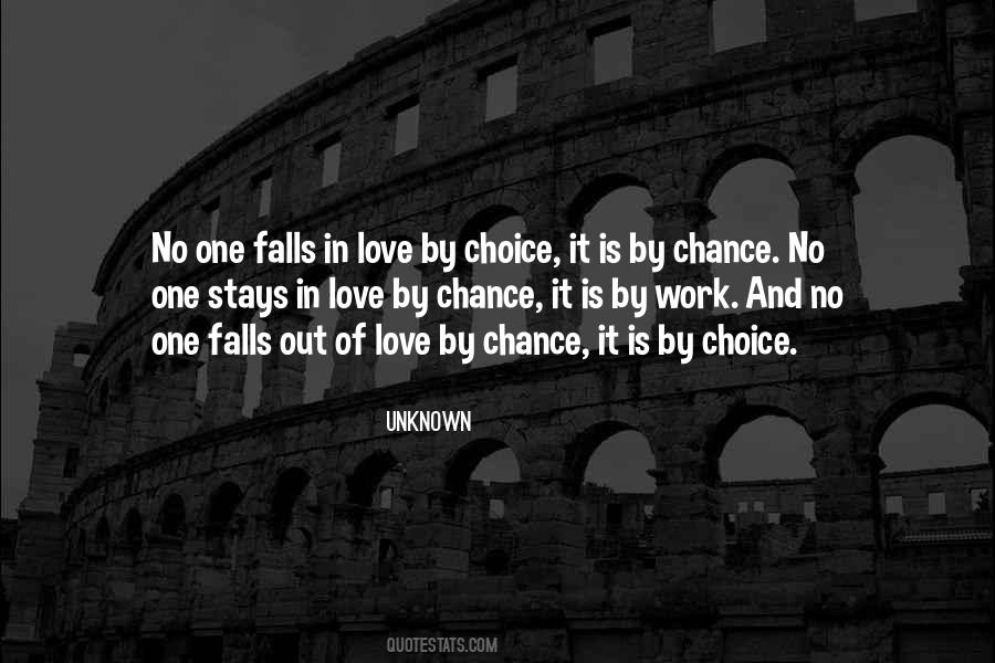 Quotes About Love By Chance #291280