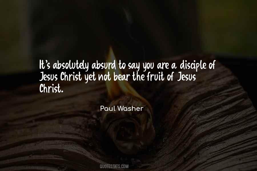 Disciple Of Christ Quotes #1419726
