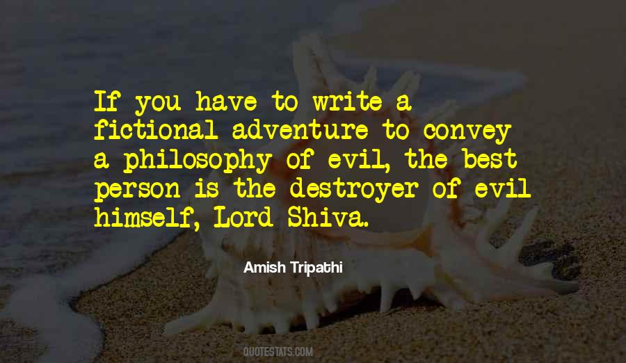 Shiva Destroyer Quotes #370137