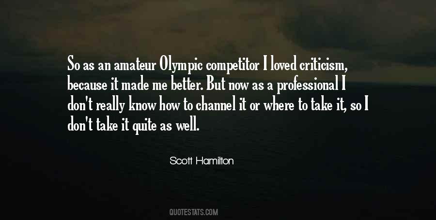 Amateur Vs Professional Quotes #541746