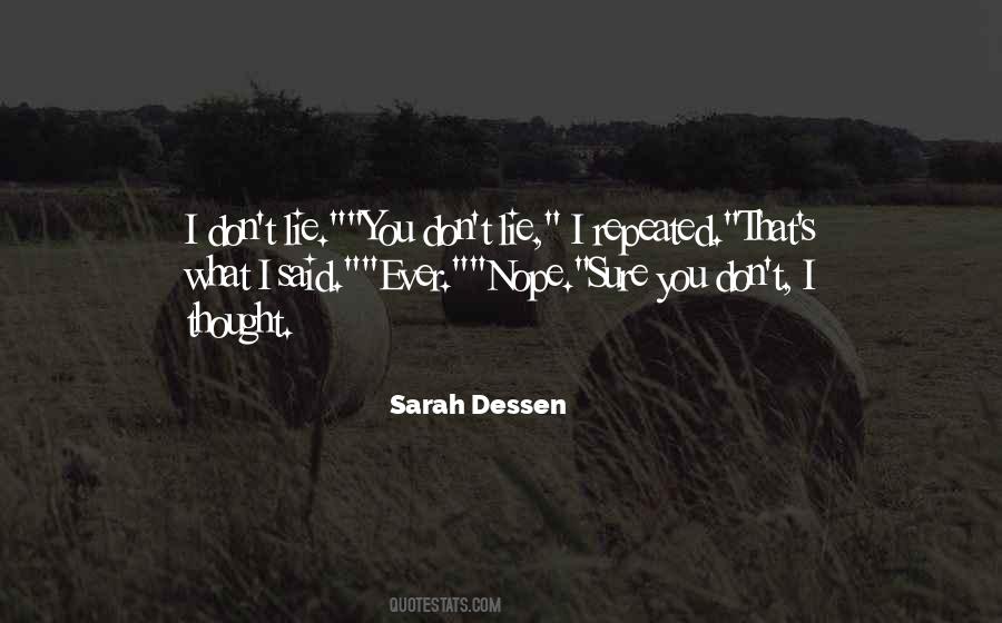 Just Listen Sarah Dessen Quotes #1750162