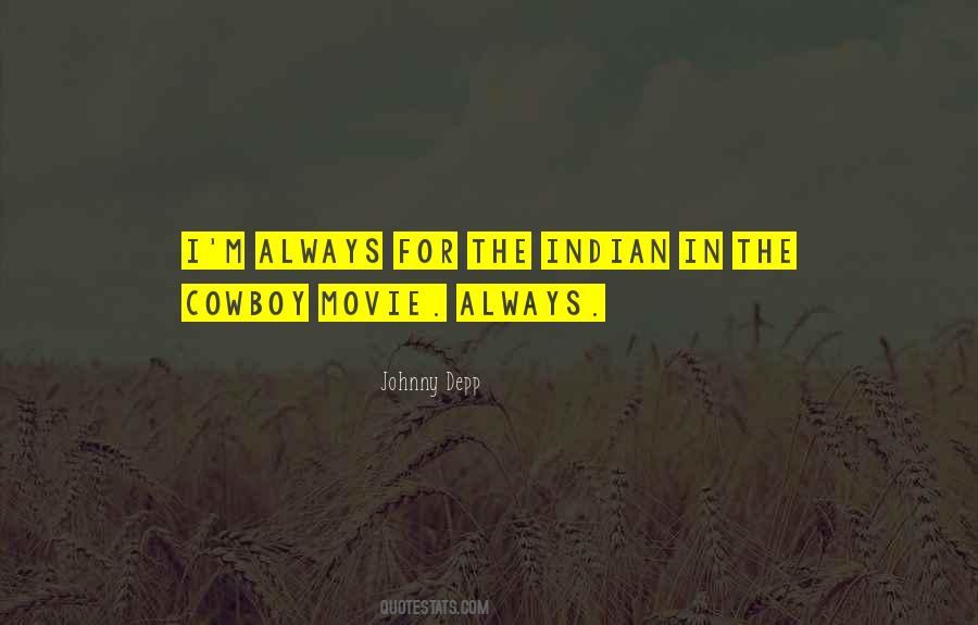 Cowboy Movie Quotes #174265