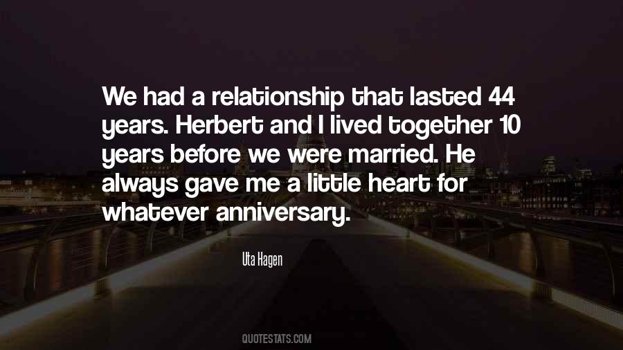 Anniversary Years Quotes #1021480