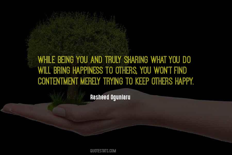 Bring Happiness To Others Quotes #826877