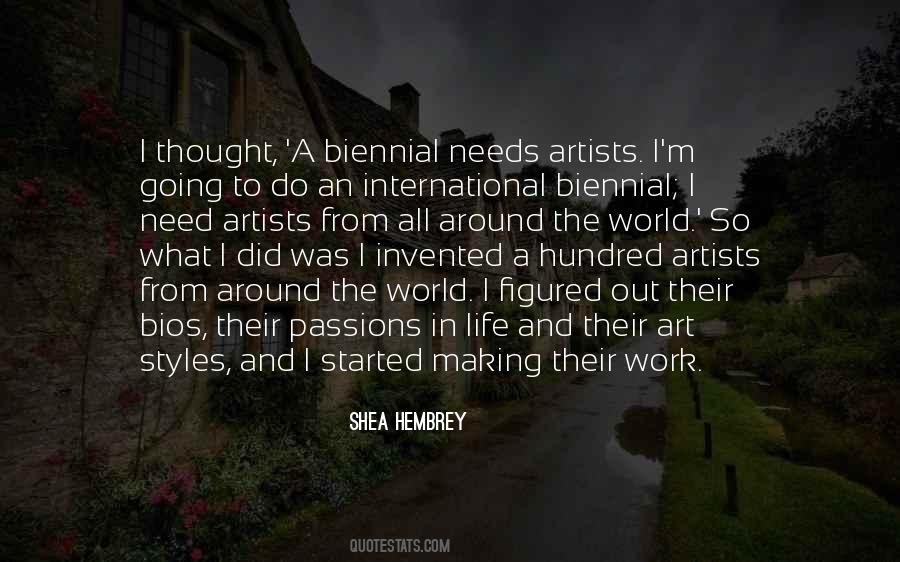 Artists Life Quotes #720843