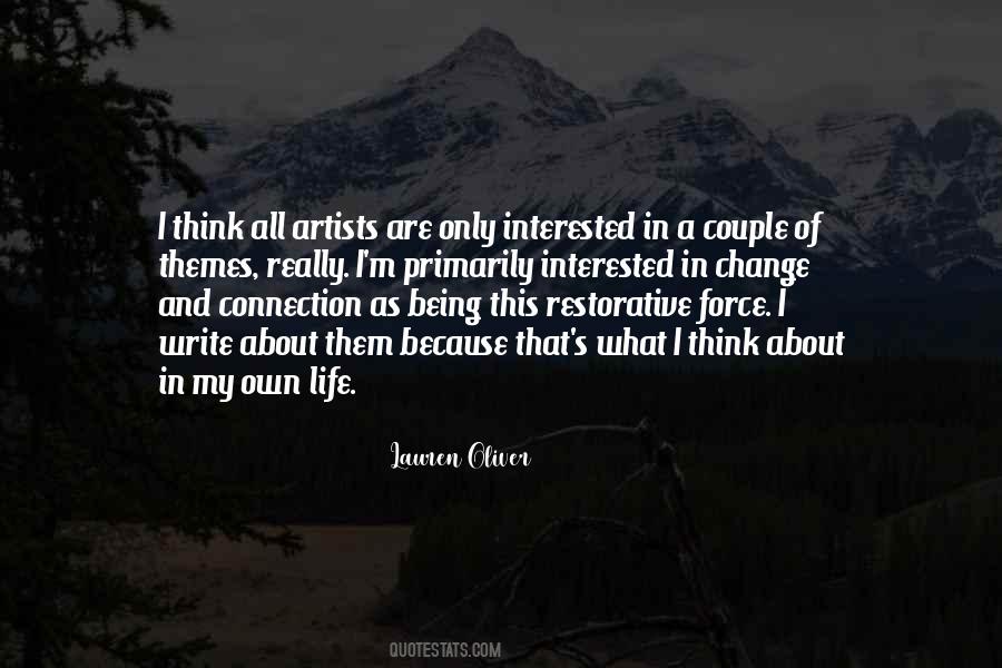 Artists Life Quotes #741369