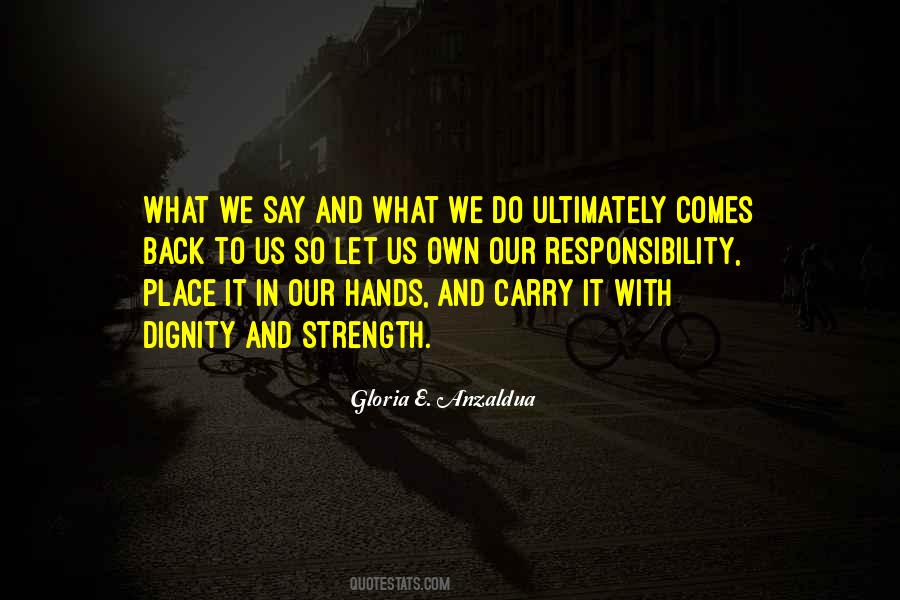 In Our Hands Quotes #1042175