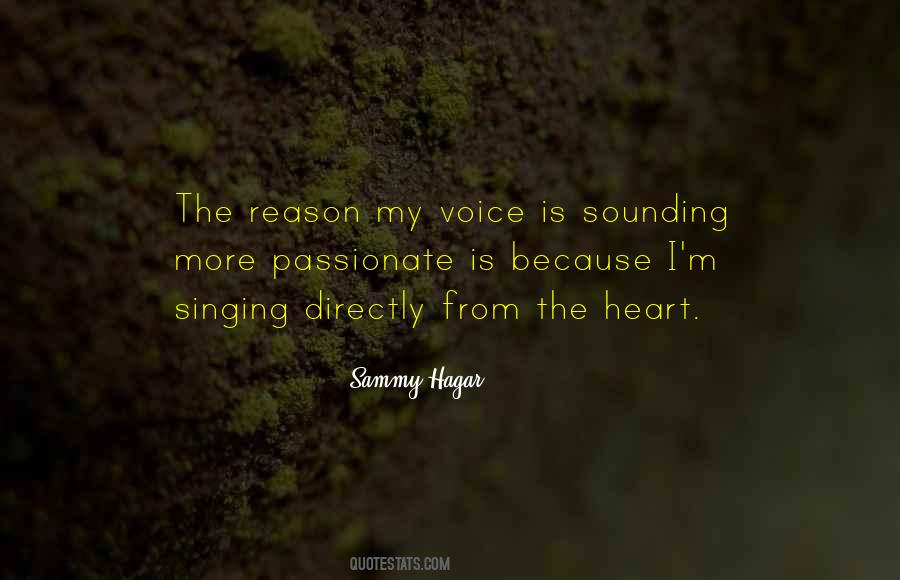 Quotes About The Singing Voice #188132