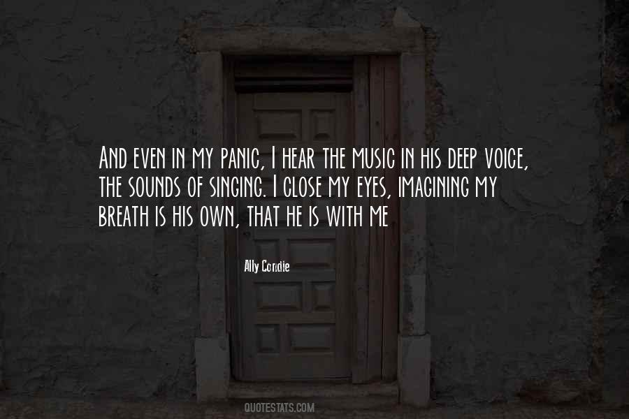 Quotes About The Singing Voice #31693