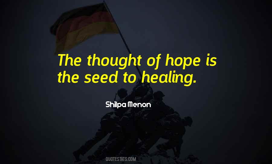 Healing Hope Quotes #938950