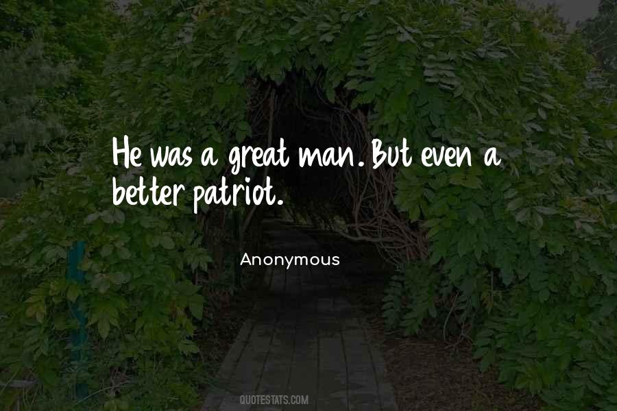 He Was A Great Man Quotes #242253