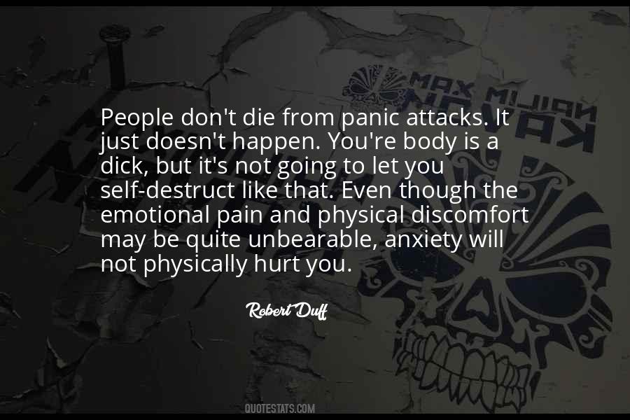 Not To Panic Quotes #1269960