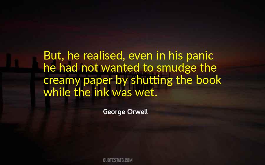 Not To Panic Quotes #1292171