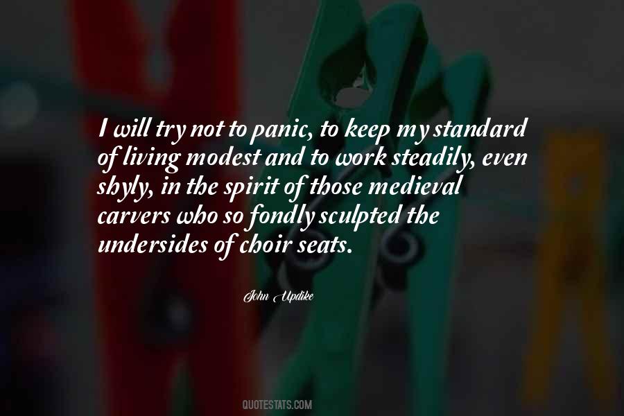 Not To Panic Quotes #149150