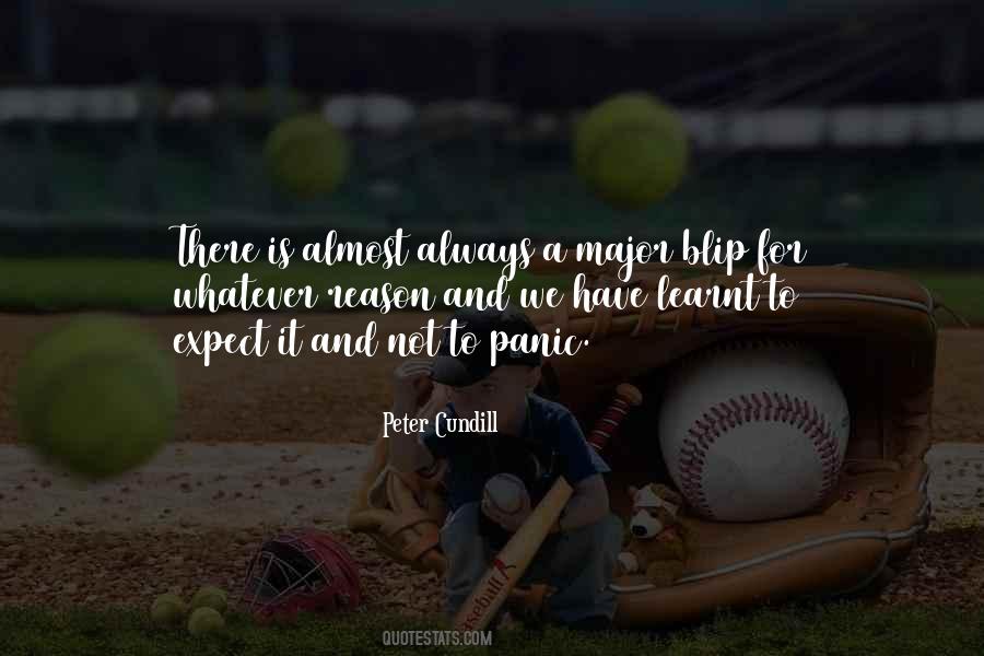Not To Panic Quotes #1531550