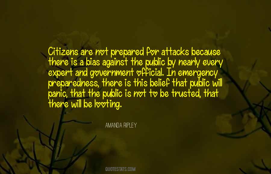 Not To Panic Quotes #1541013