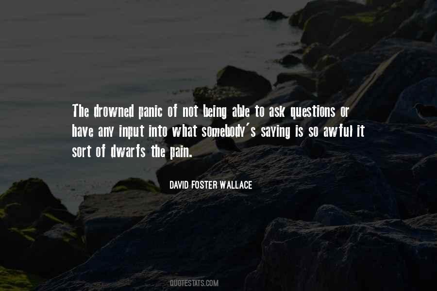 Not To Panic Quotes #327946