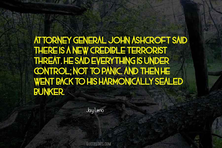 Not To Panic Quotes #511647