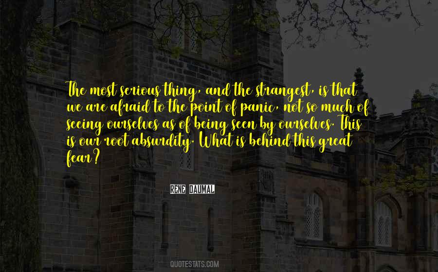 Not To Panic Quotes #613545