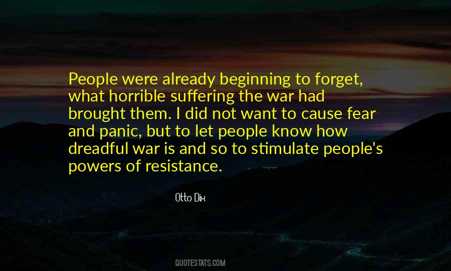 Not To Panic Quotes #673621