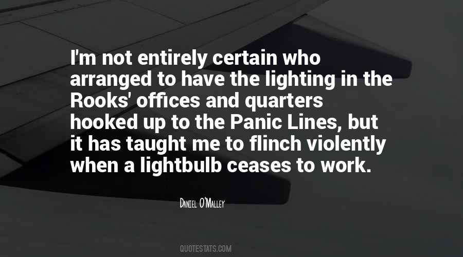Not To Panic Quotes #889608