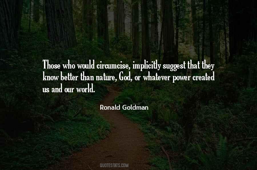 Nature God Quotes #1537458