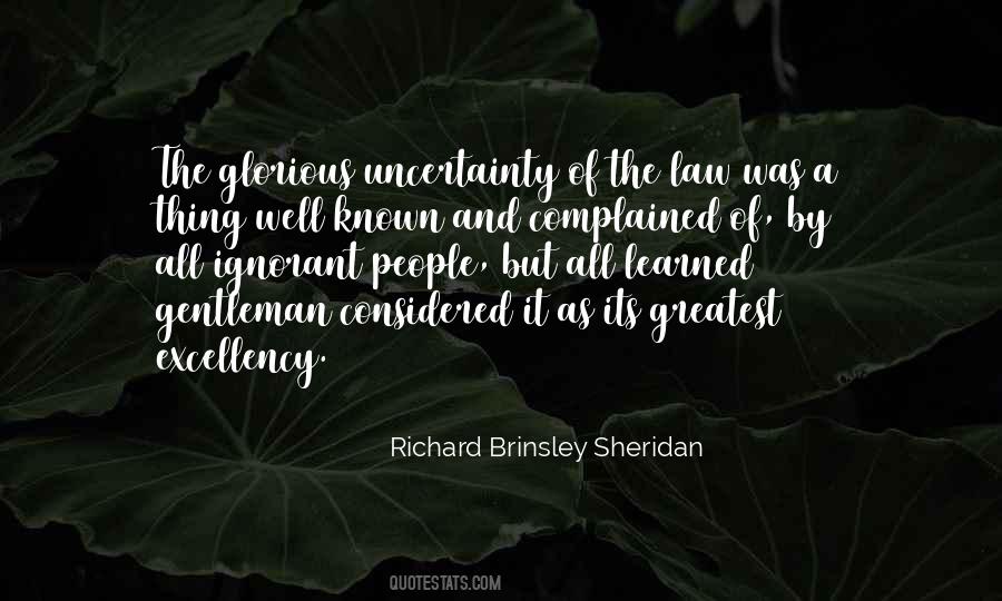 Brinsley Sheridan Quotes #1333141