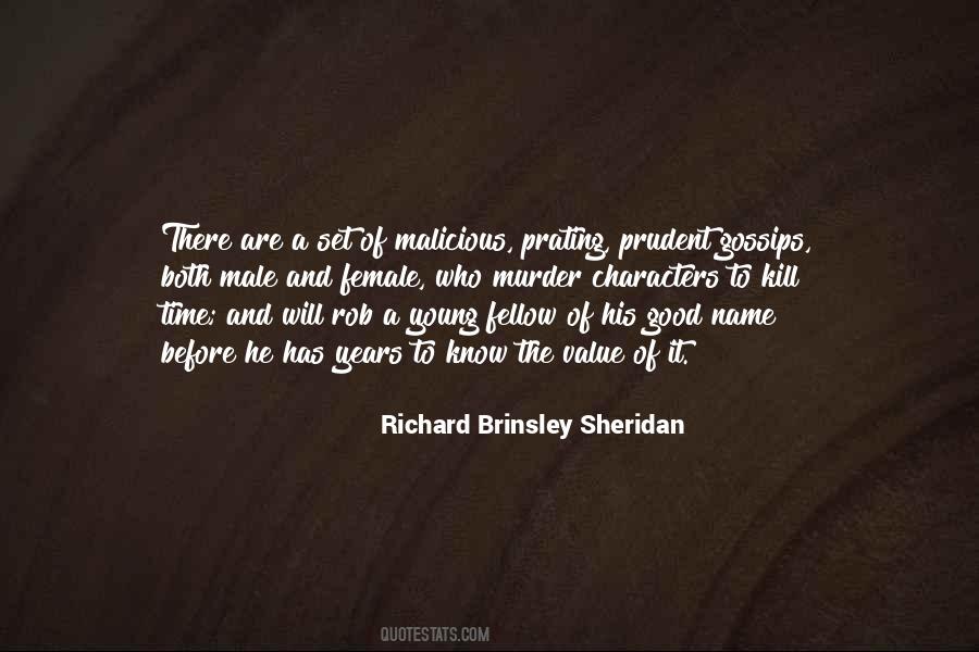 Brinsley Sheridan Quotes #381009