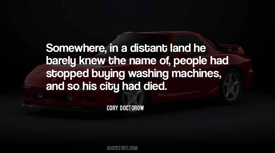 Land Washing Quotes #1204446