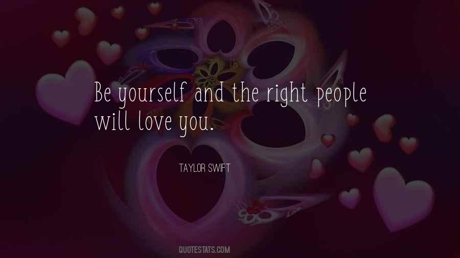 Quotes About Love Being Right #361296