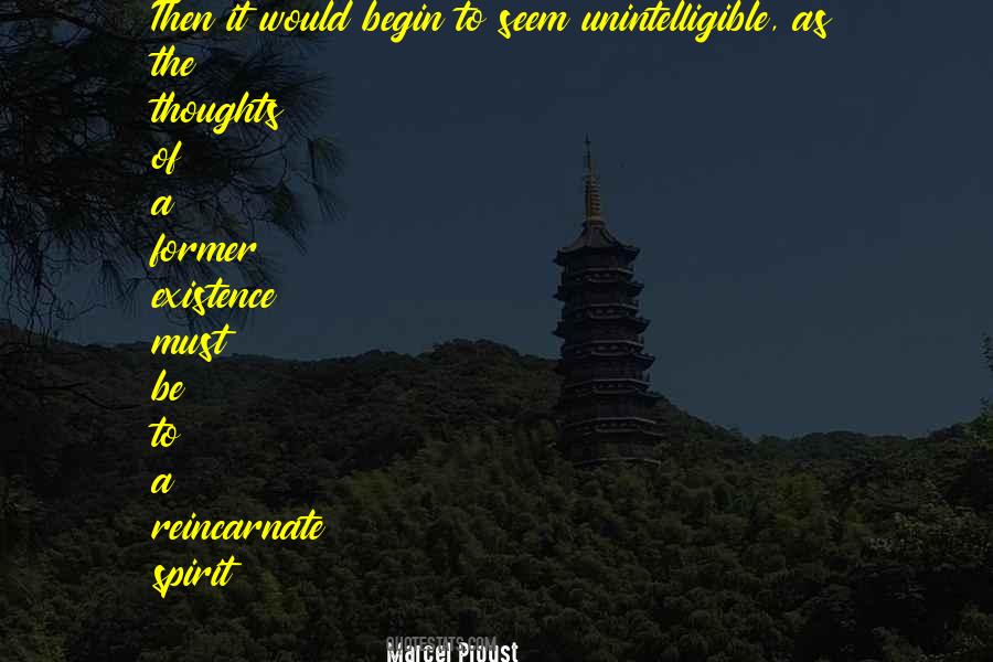 Spirit Existence Quotes #973004