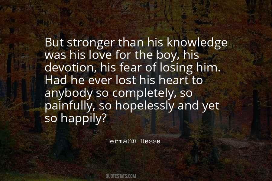 Love Stronger Quotes #440419