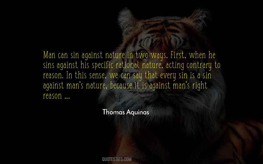 Against Nature Quotes #1666254