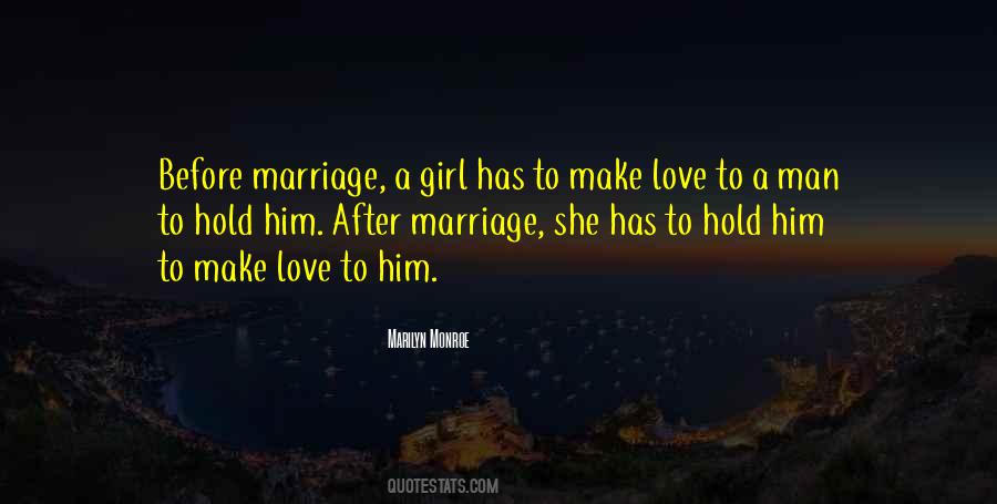 Quotes About Love Before Marriage #1352740