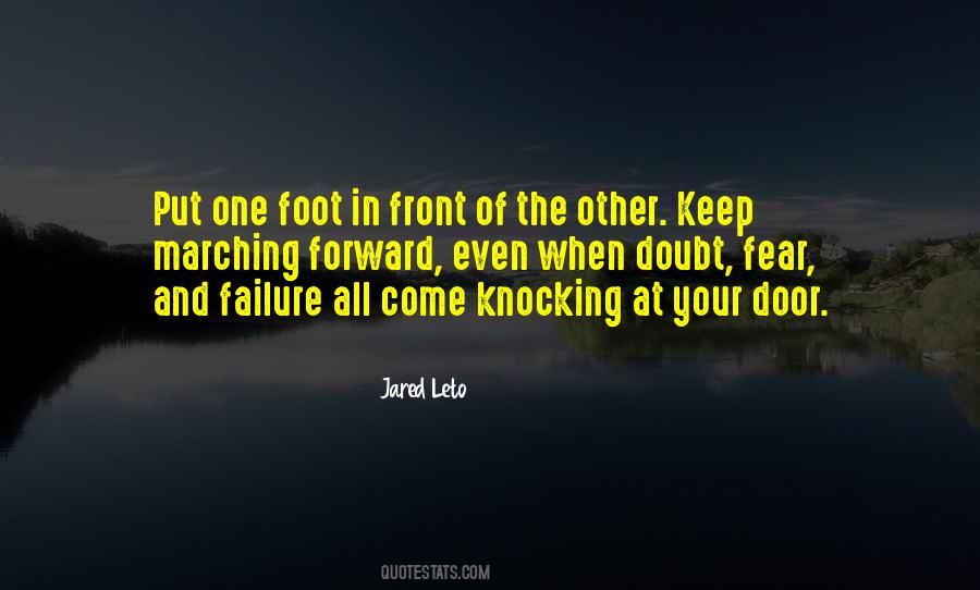 Foot In The Door Quotes #1021546