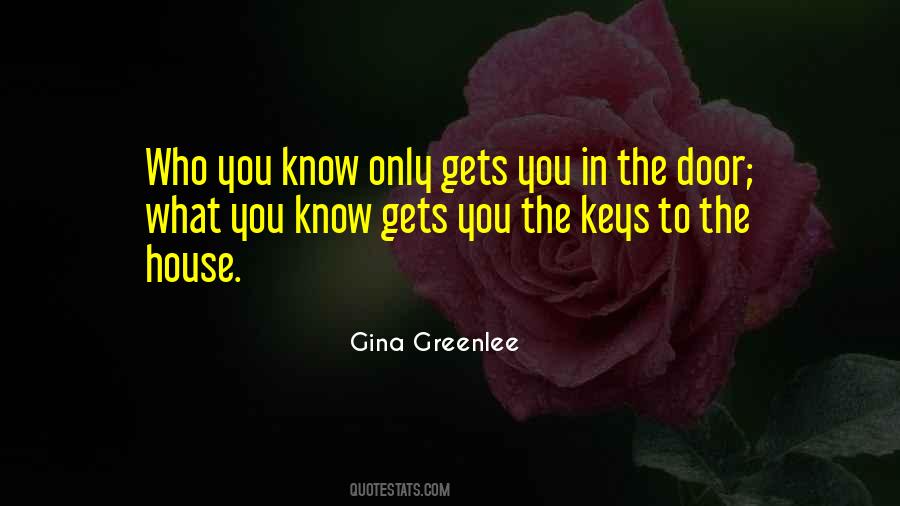Foot In The Door Quotes #1191932