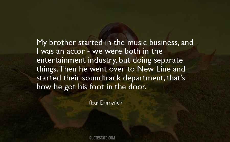 Foot In The Door Quotes #1371763