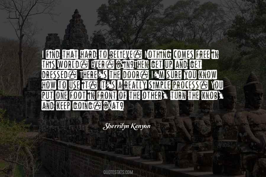 Foot In The Door Quotes #1710331
