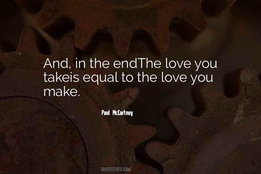 Quotes About Love Beatles #1054211