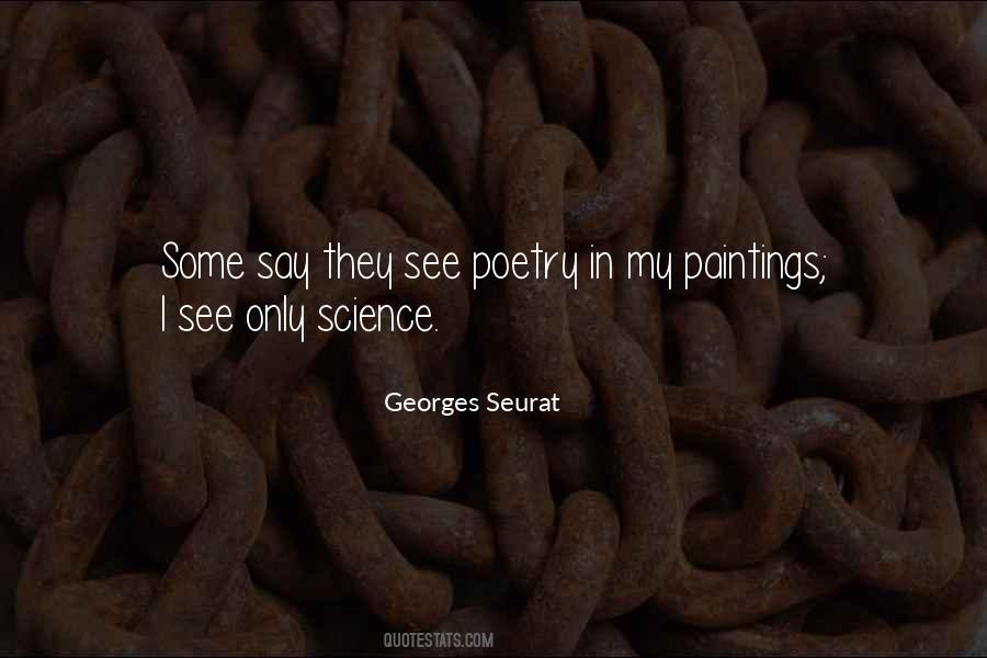 Seurat Paintings Quotes #1090511