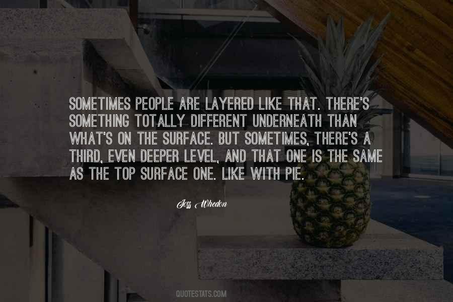 Surface But Quotes #117143