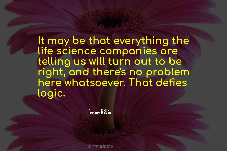 Science Life Quotes #105600