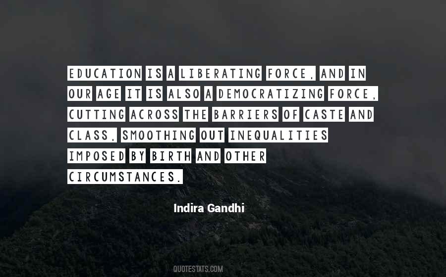 Caste By Gandhi Quotes #371420
