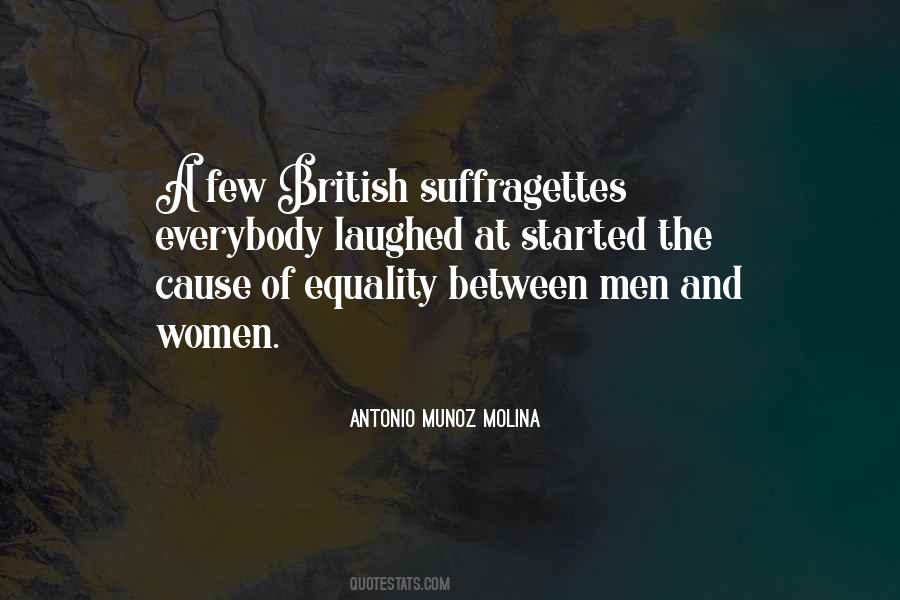 British Suffragettes Quotes #391830