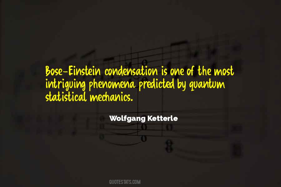Bose Einstein Quotes #1782910